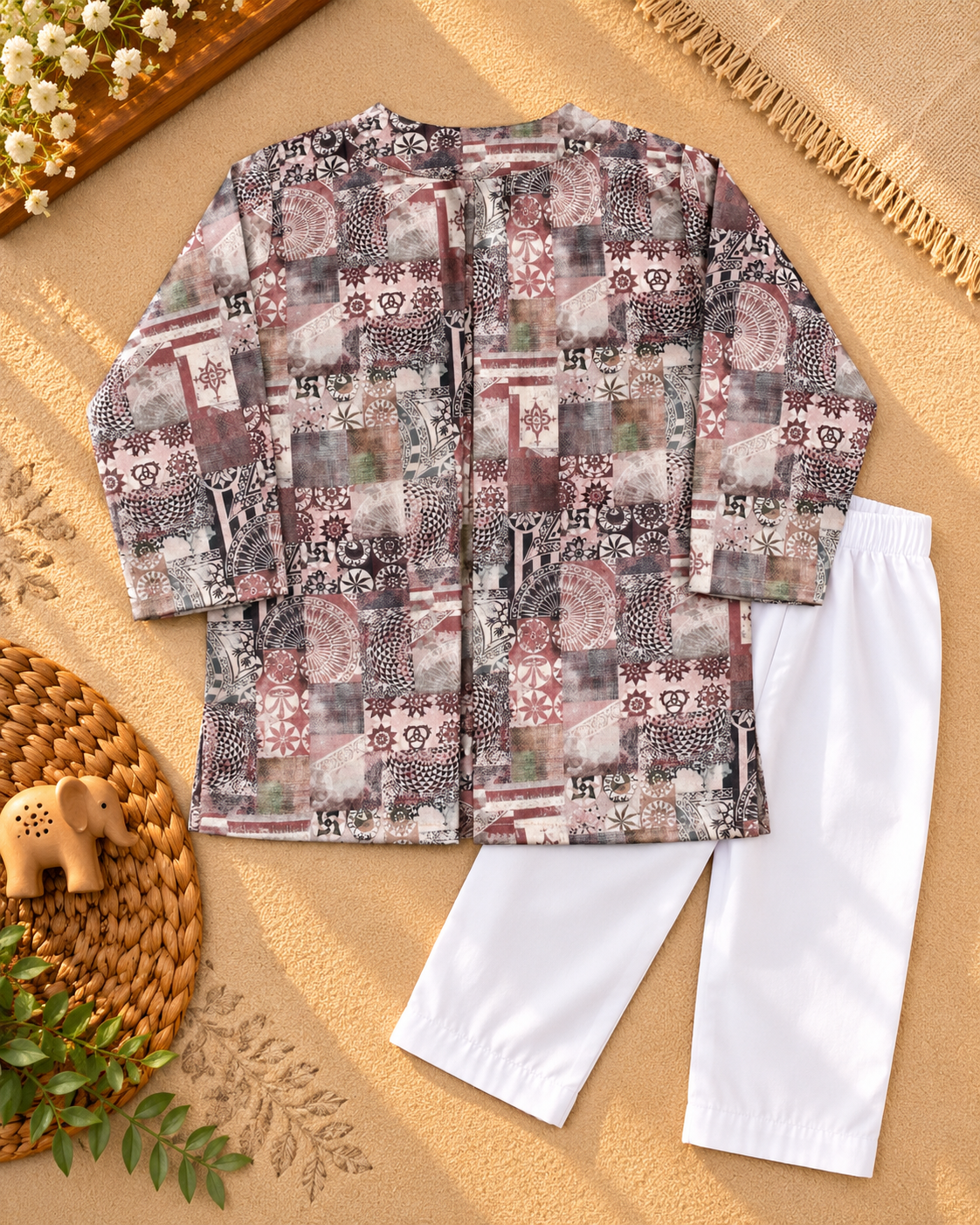 The Heritage Print Kurta Set