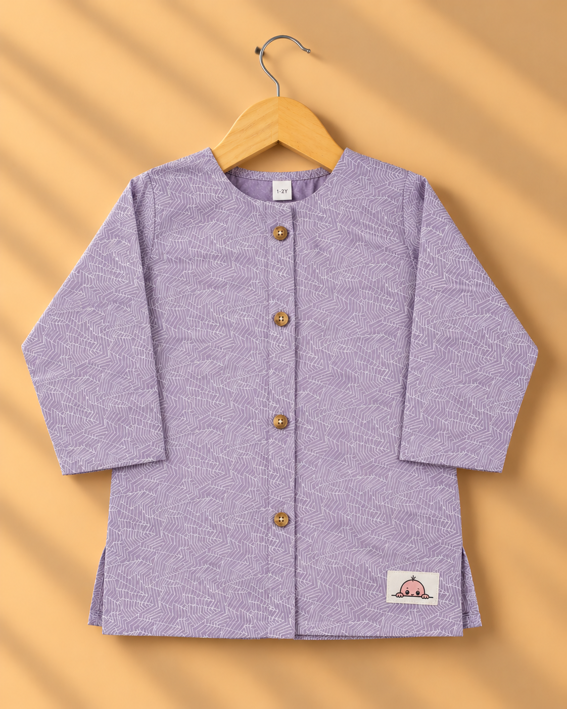 The Lavender Maharaja – Boys' Kurta Pajama Set