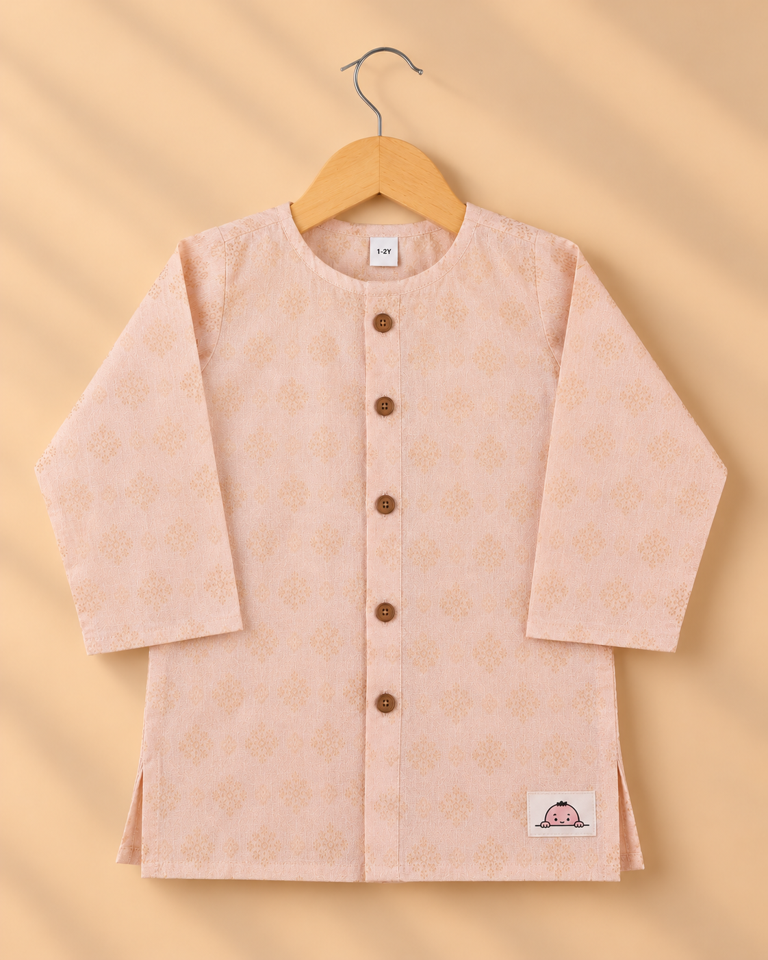 The Peach Petal Kurta Set