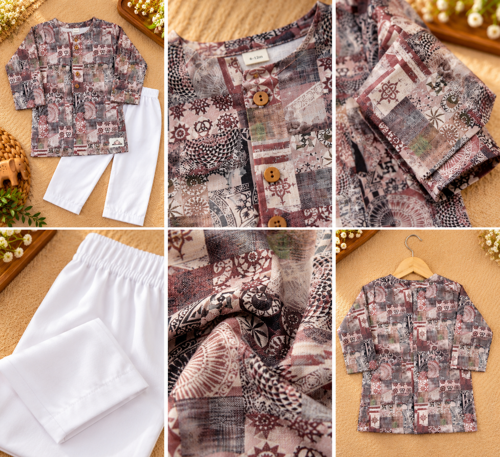 The Heritage Print Kurta Set