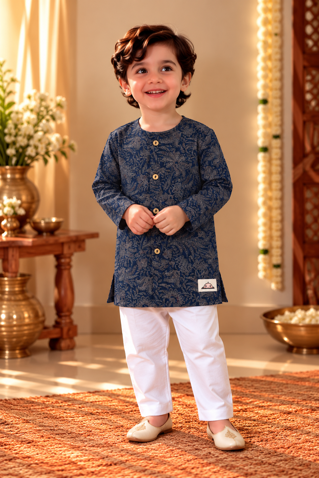 The Royal Neel Kurta Set 💙